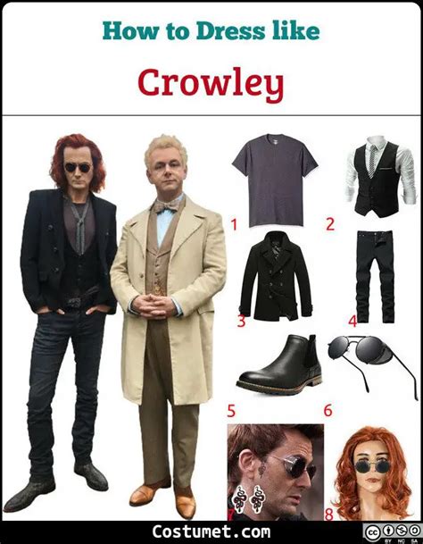 crowley sunglasses|crowley halloween costume.